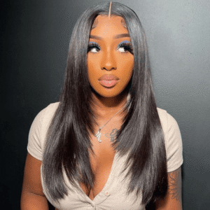 Bone Straight 5×5 Pre-Cut Closure 100% Human Hair